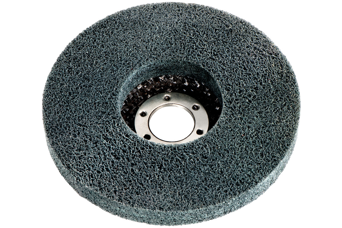 5 plateaux abrasifs compacts en fibres « Unitized » 125 x 22,23 mm, meuleuses d'angle (626417000) 