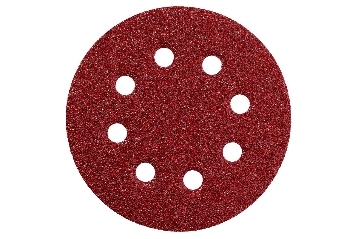 5 feuilles abrasives auto-agrippantes 125 mm P 80, B+M, SXE (631228000) 