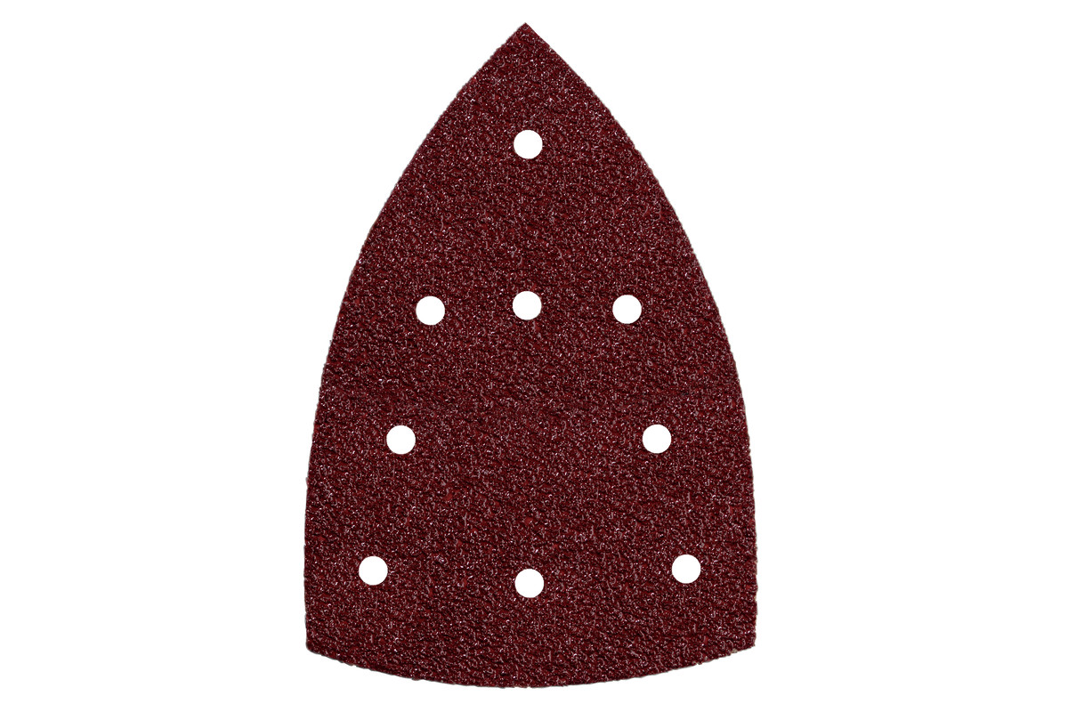 Feuilles abrasives auto-agrippantes 100 x 150 mm, P 120, 9 trous, à fixation auto-agrippante (SMA) (635209000) 