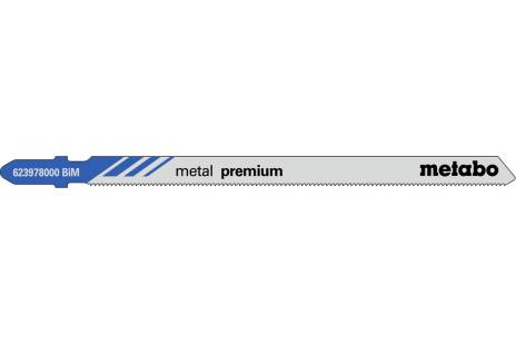5 lames de scie sauteuse « metal premium » 106/1,1 mm (623978000) 