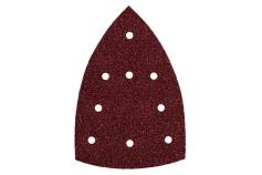 Feuilles abrasives auto-agrippantes 100 x 150 mm, P 100, 9 trous, à fixation auto-agrippante (SMA) (635208000) 