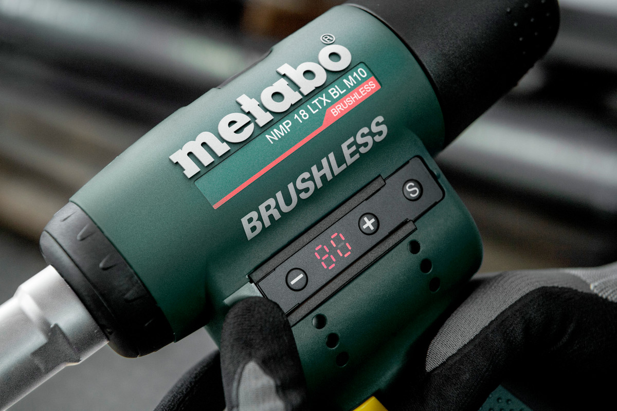 Metabo - Riveteuse à inserts sans fil NMP 18 LTX BL M10