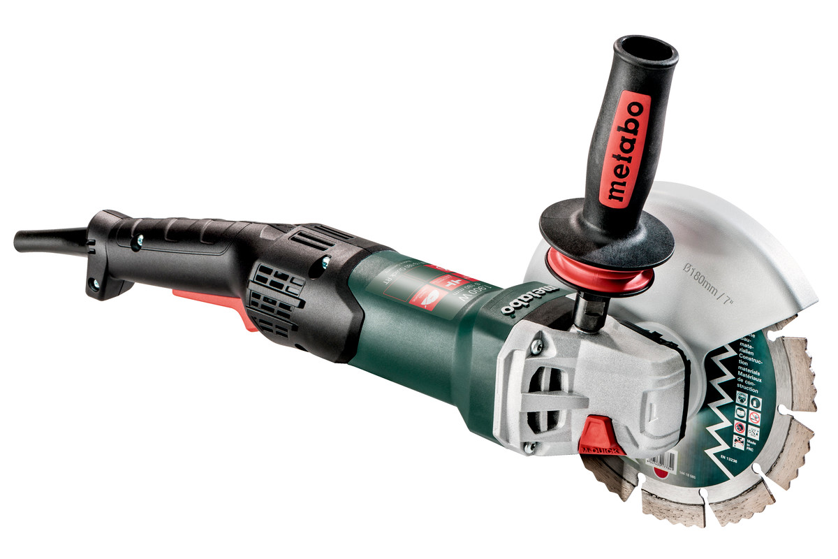 Meuleuse 125mm 1250w WA-125 Quick Metabo - Mesure Laser👷‍♂️