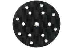 Atraminis gaubtas diskas 150 mm, vidutinio kietumo, perfor., su 6/8 angomis (631150000) 