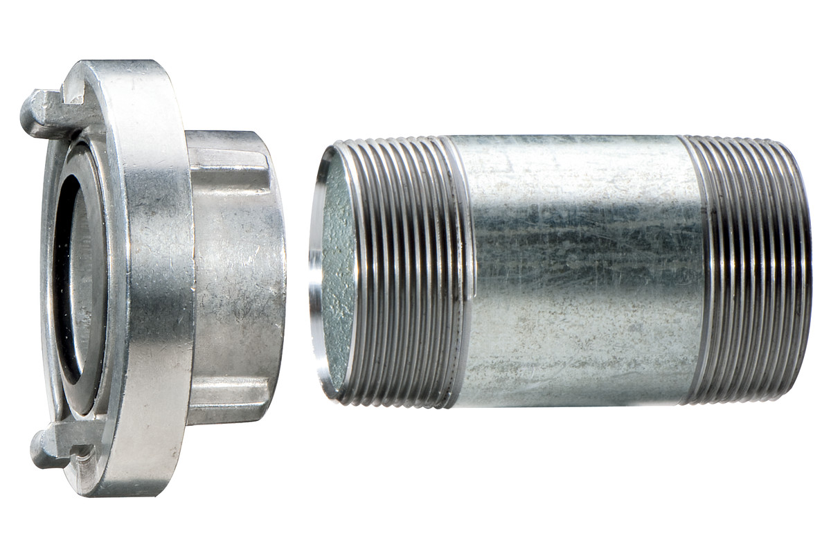 1 1/2 collas Štorca savienojums ar 100 mm pagarinošo cauruli (628801000) 