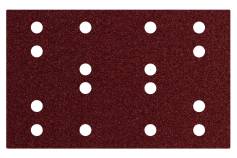 Selvheftende slipepapirer 80 x 133 mm, P 60, 16 hull, borrelås (SRA) (635191000) 