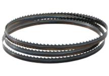 Band saw blades for wood and plastic