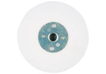 Backing pads for fibre sanding discs