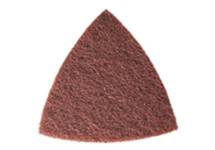 Hook and loop abrasive nylon web, corundum abrasive