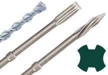 SDS-plus drill/chisel bits