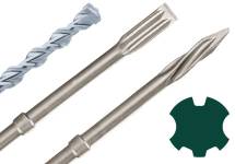 SDS-max drill/chisel bits