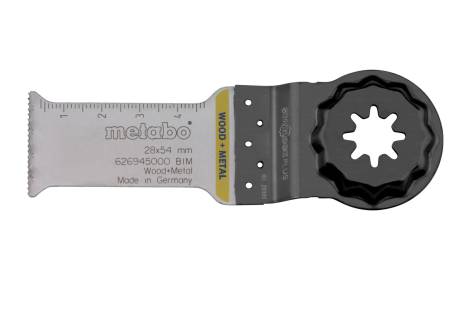 Plunge saw blade "Starlock Plus" wood+metal, BiM, 28 x 54 mm (626945000)