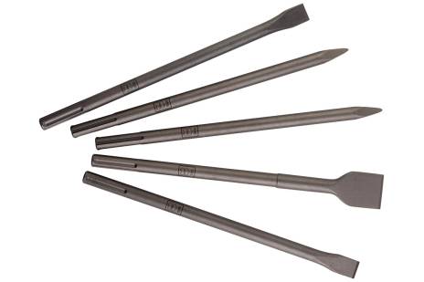 SDS-max-chisel set, "professional", 5 pieces (630488000) 