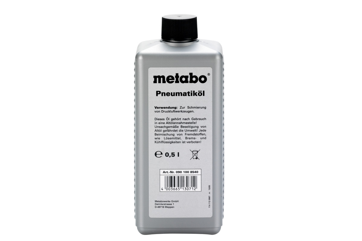 Metabo Špeciálny olej pre vzduchové nástroje, 0,5 l 0901008540