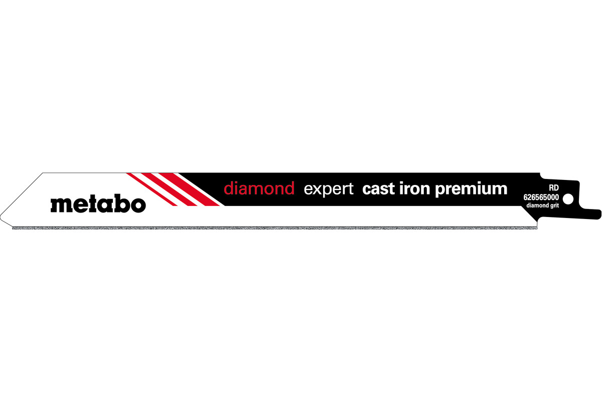 Metabo 2 pílové listy do šabľovej píly „expert cast iron premium“ 200 x 1,0 mm 6