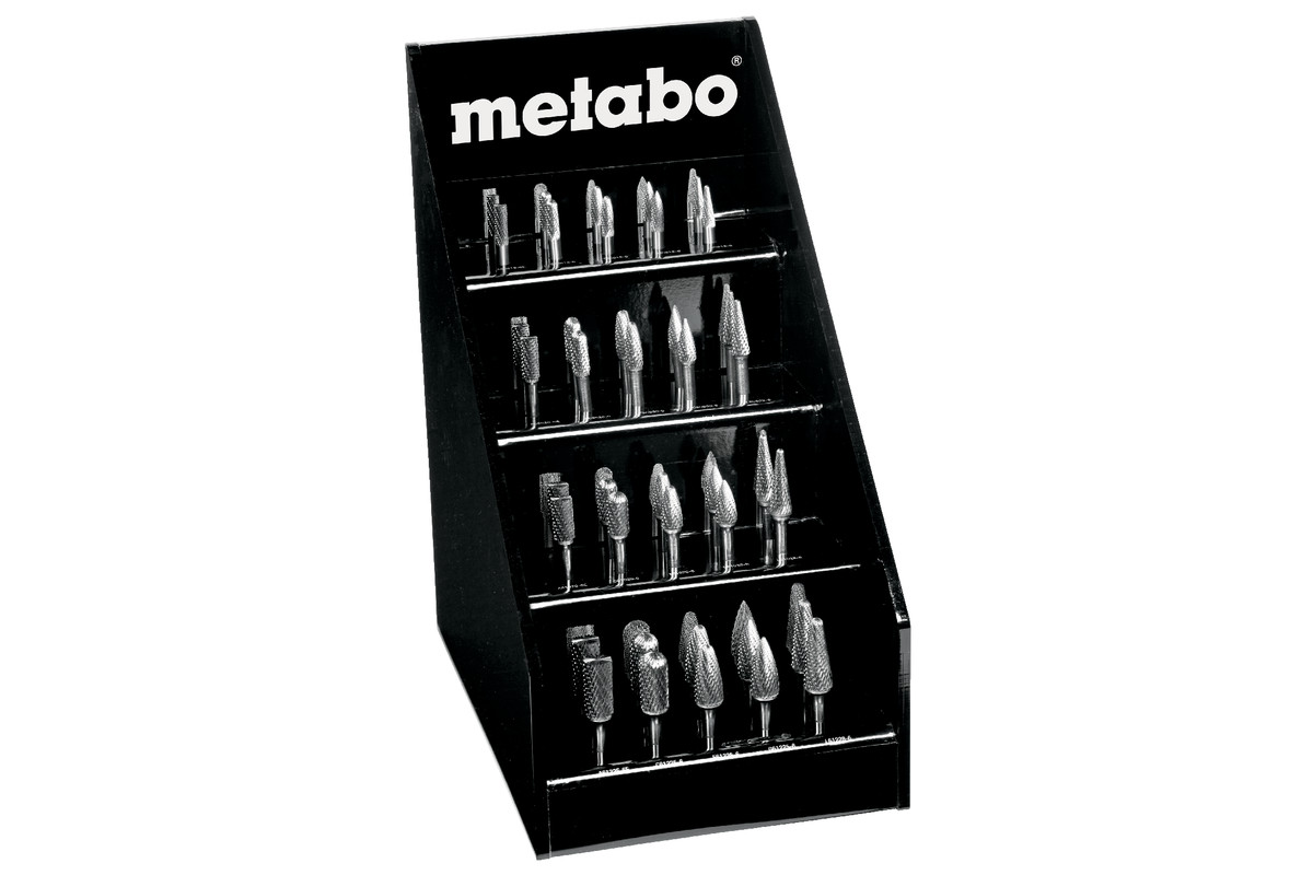 Metabo Pultový stojan s tvrdokovovými frézami, 40-dielny 628405000