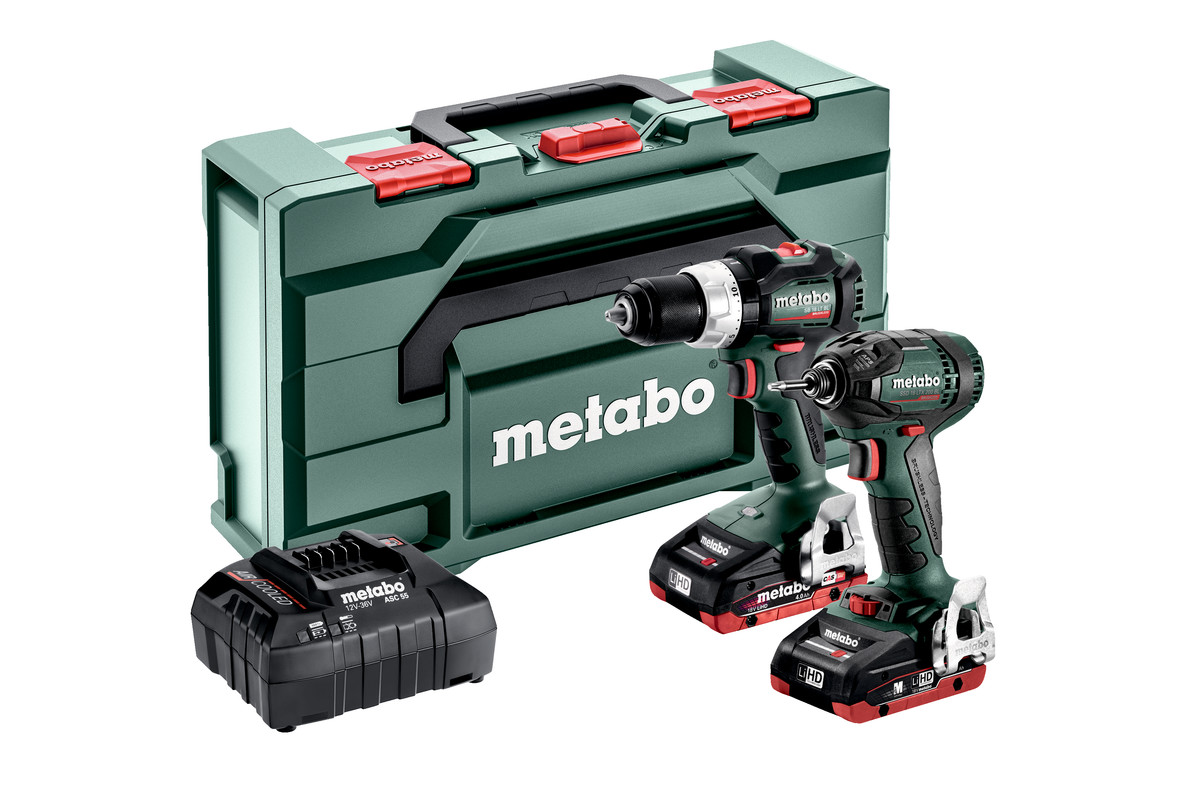 Metabo  Akumulátorové stroje v súprave Combo Set 2.1.12 18 V BL LiHD 685124000