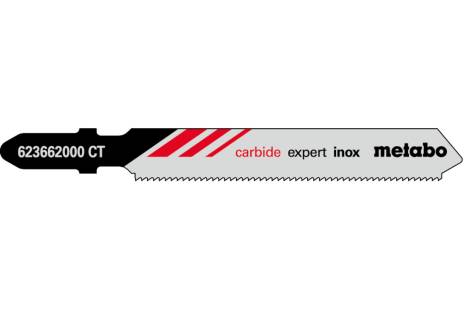 3 brzeszczoty do wyrzynarek „expert inox” 57/ 1,1 mm (623662000) 