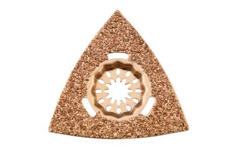 Треугольная шлифовальная пластина, швы/шпаклевка, НМ, 80 мм (626963000)
