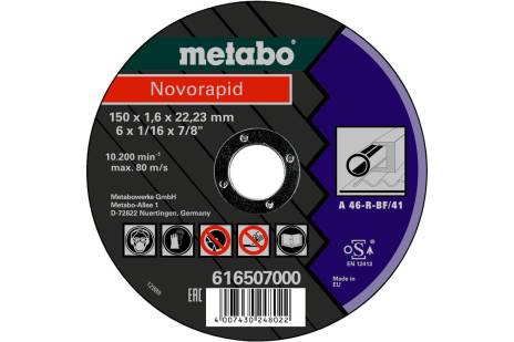 Novorapid 150 x 1,6 x 22,23 mm, jeklo, TF 41 (616507000) 