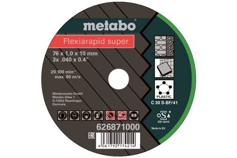 5 Flexiarapid Super 76x1,0x10,0 mm Universal (626871000)