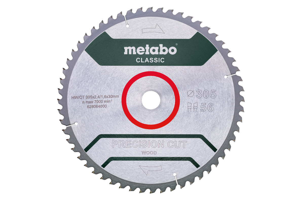 Пилкове полотно "precision cut wood - classic", 305x30, Z56 WZ 5° neg (628064000) 