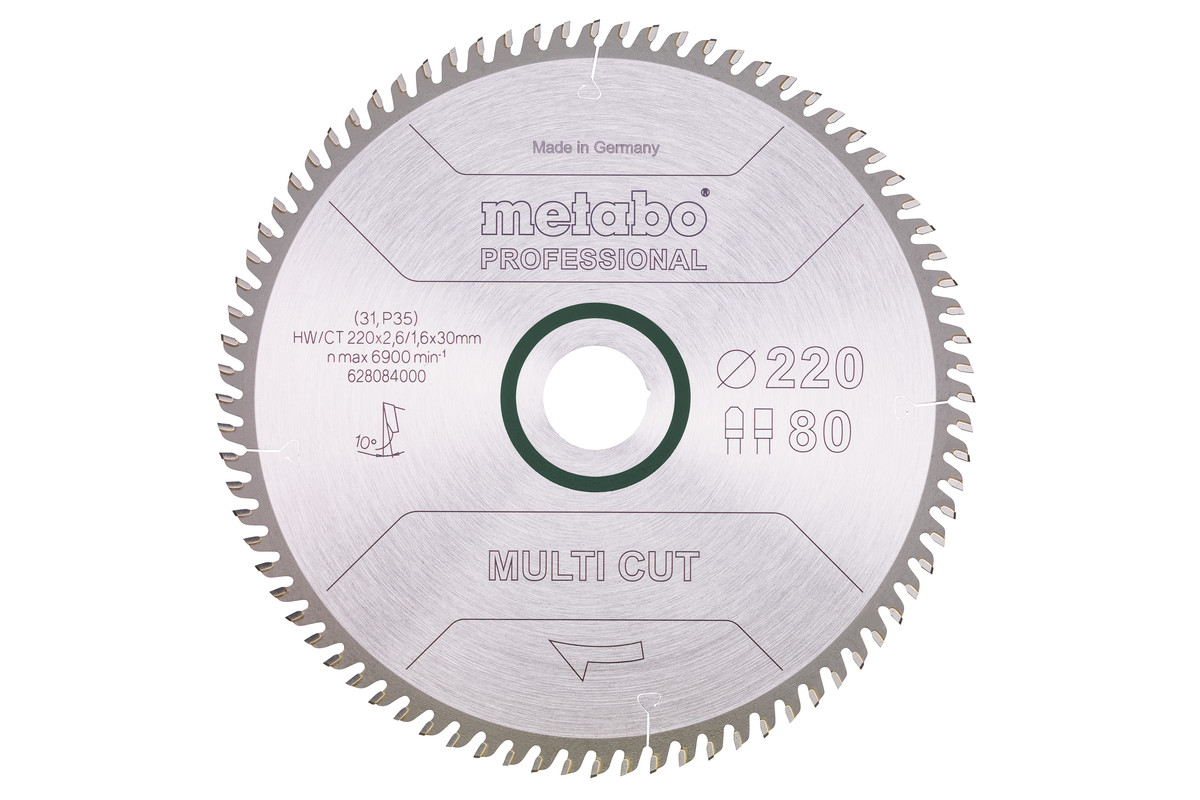 Пилкове полотно "multi cut - professional", 220x30, Z80 FZ/TZ, 10° (628084000) 