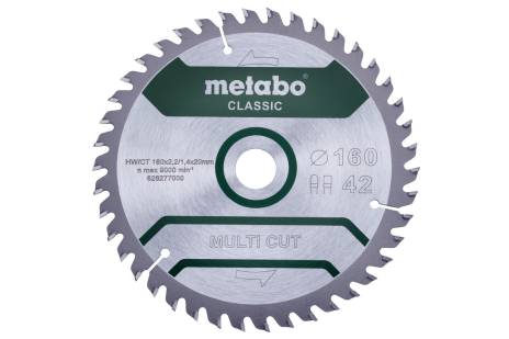 Пилкове полотно «multi cut - classic», 160x20 Z42 FZ/TZ 5° (628277000)