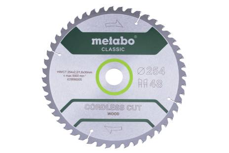 Пилкове полотно «cordless cut wood - classic», 254 x 30 Z48 WZ 5° (628690000) 