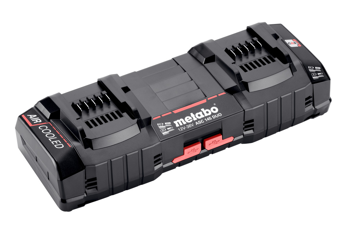 Dual quick charger ASC 145 DUO, 12-36 V, "AIR COOLED", EU (627495000) 