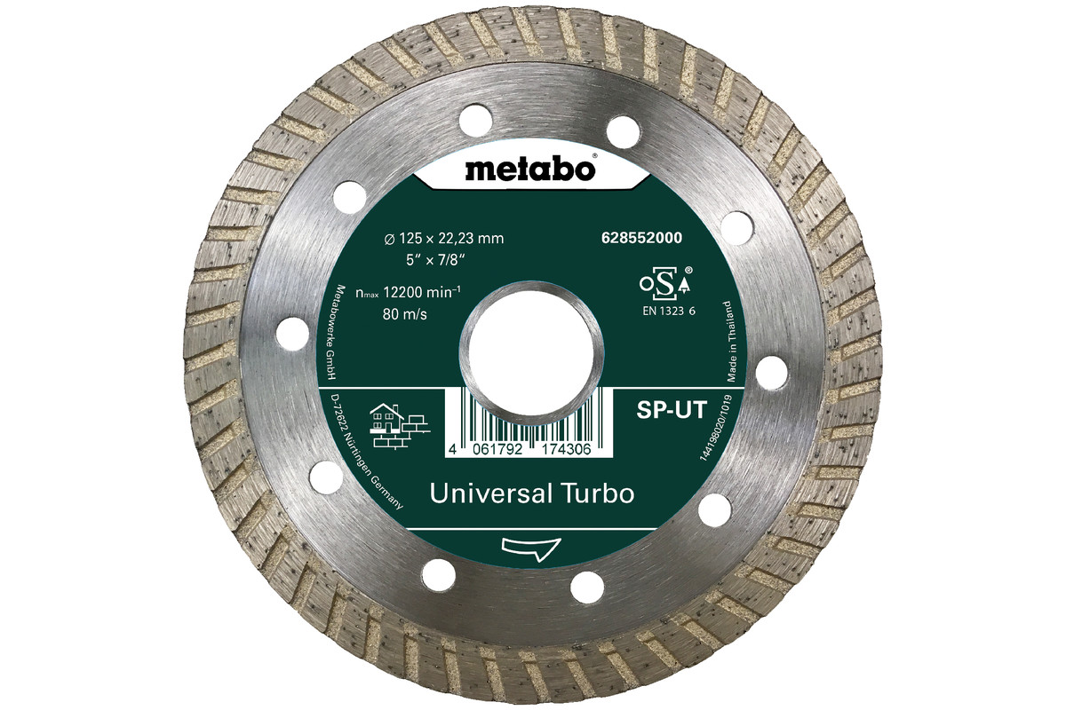 Diamond cutting disc, SP-UT, 125 x 22.23 mm (628552000) 