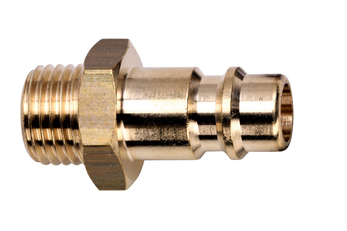 Thread plug-in nipple Euro 1/4" MThr (7803009117) 