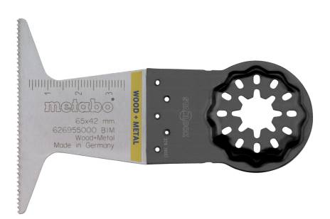 Pluge saw blade, wood/metal, BiM, 65 mm (626955000) 