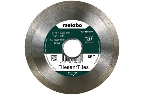 Diamond cutting disc SP - T,  115 x 22.23 mm, tiles (628555000)