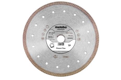 Diamond cutting disc 230x22.23mm, "TP", tiles "professional" (628580000) 