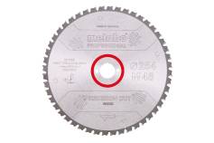 Saw blade "precision cut wood - professional", 254x30, Z48 WZ 5° neg. (628221000) 