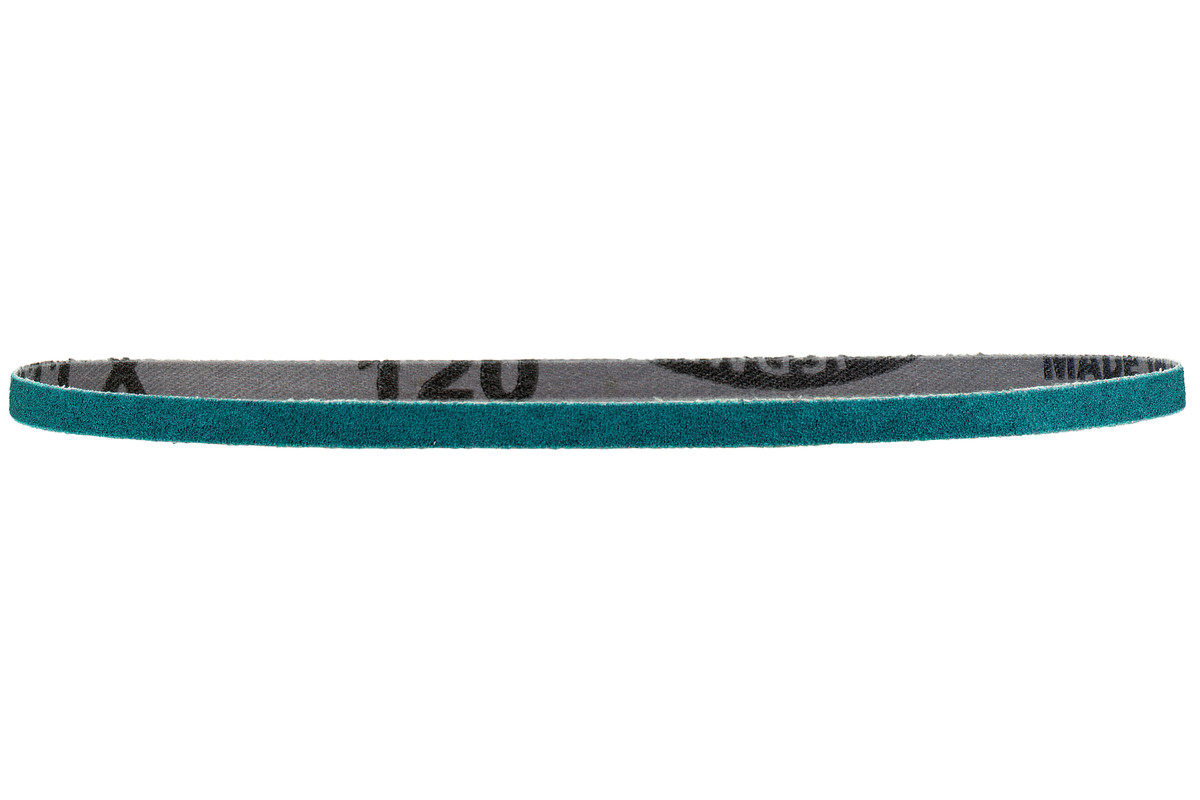 10 Sanding belts 1/4 x 18 3/4", P80, zirconia alumina, for band file (626346000) 