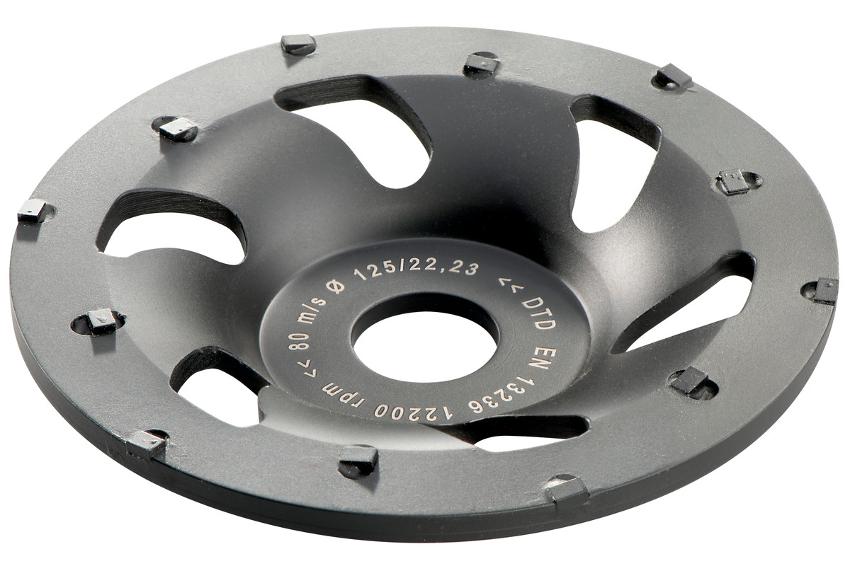 PCD "professional" Diamond cup grinding wheel Ø 125 mm (628208000) 