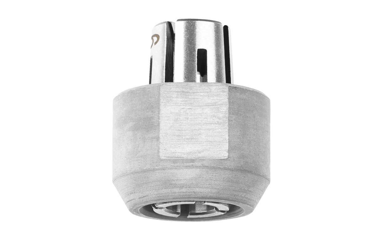 Collet 1/4" with flange nut (open-ended), GS (630821000) 