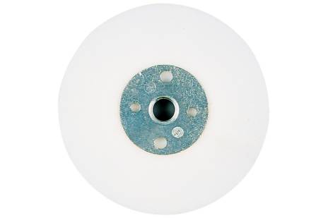 Abs Fibre Disc Backing Pad 125mm W/ Fibre Discs And Semi-Flexible Grinding Discs 