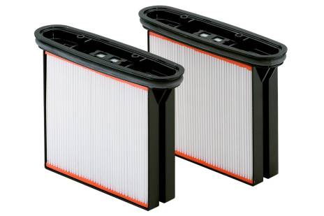 2 Filter cassettes, polyester, Dust class M (631934000) 