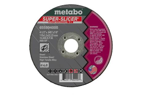Super Slicer 6" x .045" x 7/8", Type 1, A60XP (655995000) 