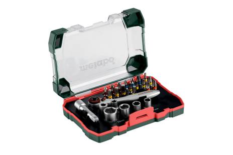 Bit and ratchet box SP, 26 pieces (626701000) 