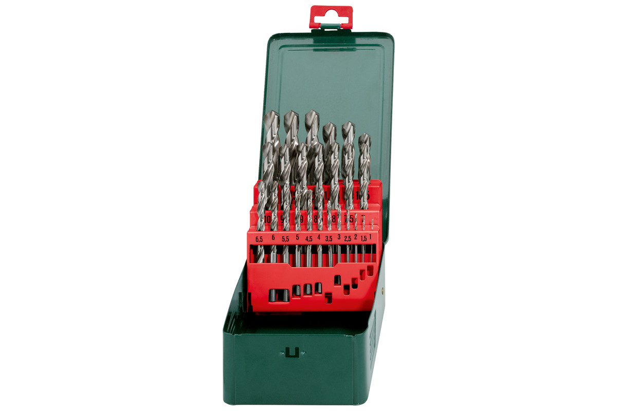 HSS-G drill bit storage case SP, 25 pieces (627154000) | Metabo 